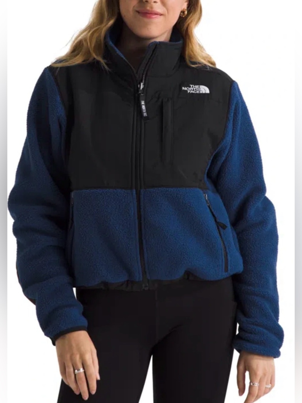 The North Face Women’s Polartec Classic 300 Hooded Fleece Jacket Navy XL NWT